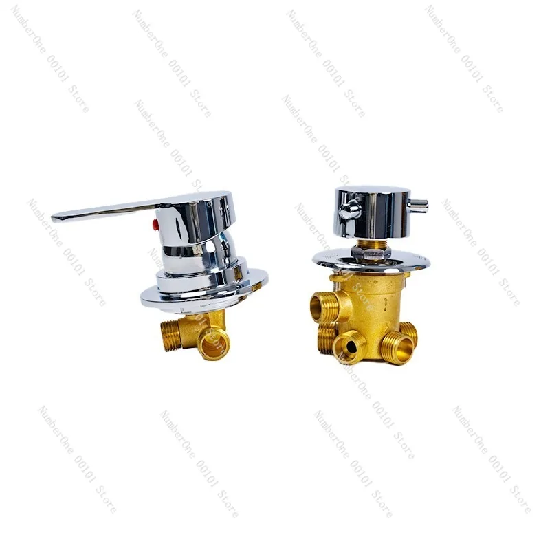 Durable brass bathtub shower mixer faucet with stable water temperature control and corrosion-resistant finish,suitable
