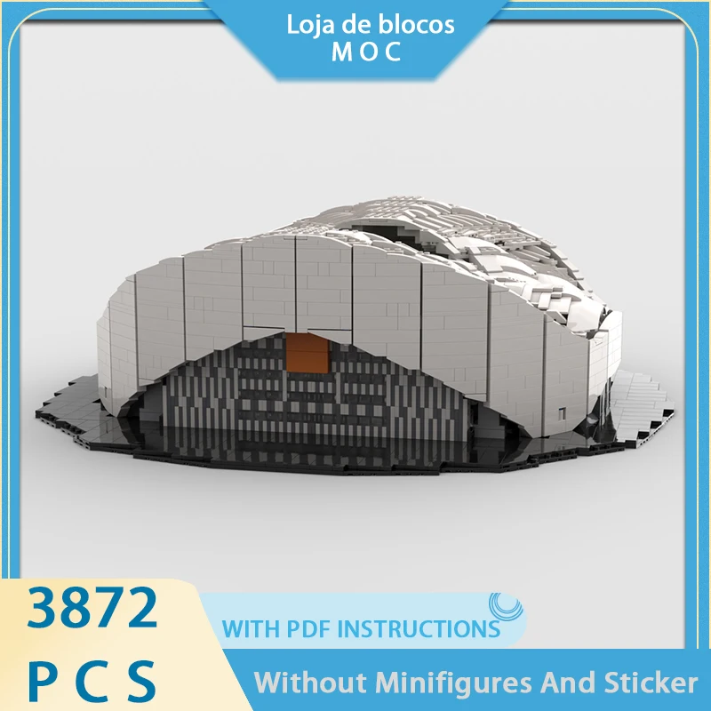 

Exquisite new product MOC building block model Stade V é lodrome in Marseille technology modular children's toys DIY gift set