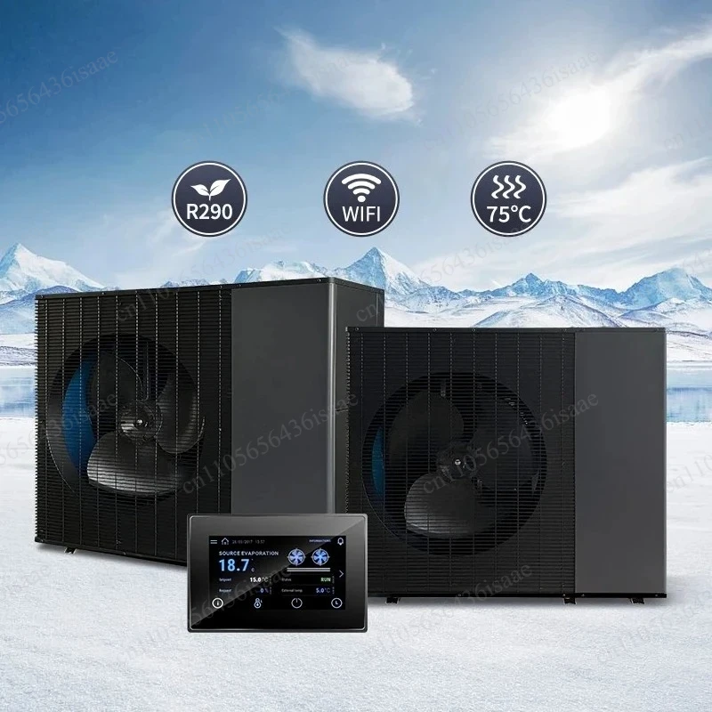 High Efficiency Air to Water Heat Pump, R290 Refrigerant, Full Inverter & Smart Control