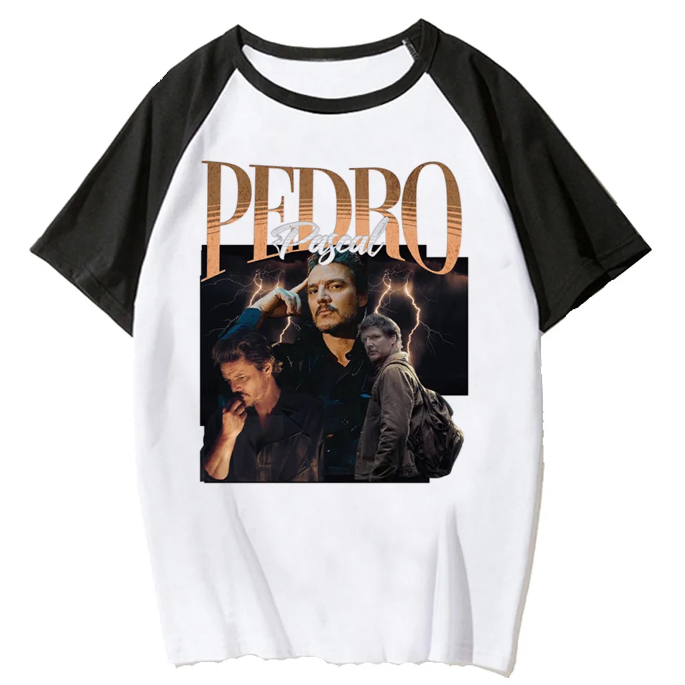 Pedro Pascal top women summer t shirt girl graphic clothes