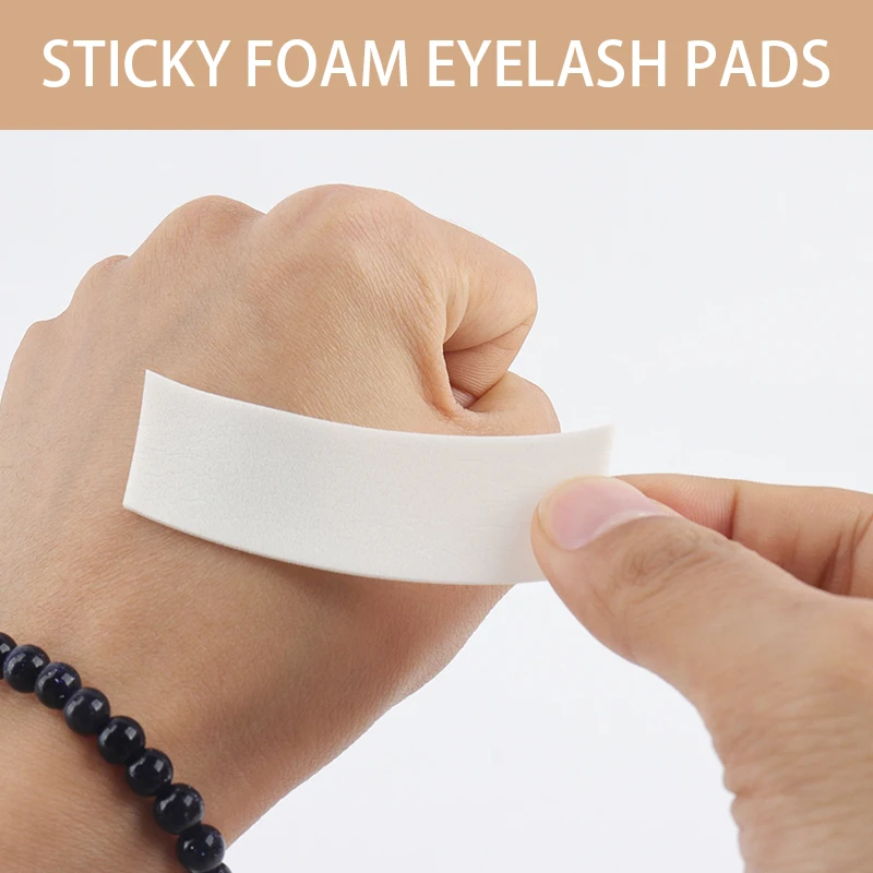 110Pcs/rolles Foam Eyepad Painless Lash Supplies PE Foam Eye Patch Easy Remove Tape Makeup Stickers Under Eyelash Pad Patches