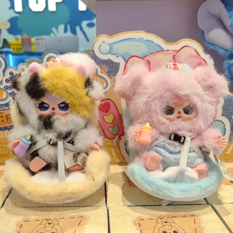 

100% Original Baby Three Car Baby Series Surprise Blind Box Cute Doll Car Decoration Ornaments Collect Dolls Birthday Gift