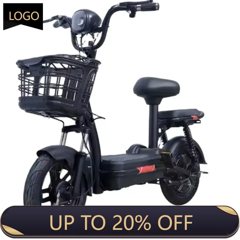 QQA Popular electric scooters wholesale from Chinese factories 48v smart electric bicycles with integrated batteries, cheap and