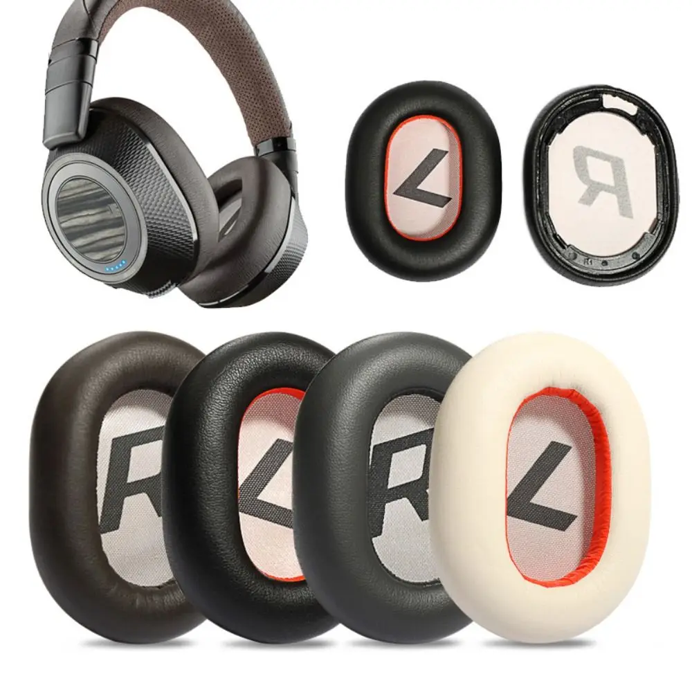 Soft Earmuff Ear Pads Cushions With Buckle Foam Sponge For Plantronics Backbeat Pro 2 SE Voyager 8200UC Headphones Accessories