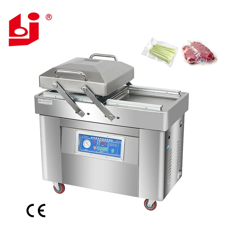 

DZ(Q)400/2SB Easily Operated Commercial Industrial Double Chamber Wet Dry Food Meat Package Automatic Vacuum Packing Machines