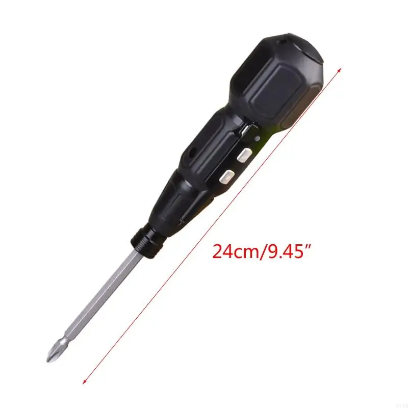 Portable Mini Electric Screwdrivers 3.6V Hand Power Tool USB Rechargeable Cordless Power Screwdriver with Work Light