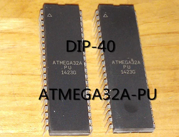 1PCS/LOT 100% Quality ATMEGA32 ATMEGA32A-PU DIP-40 Microcontroller 8-bit 32K Flash In Stock New Original