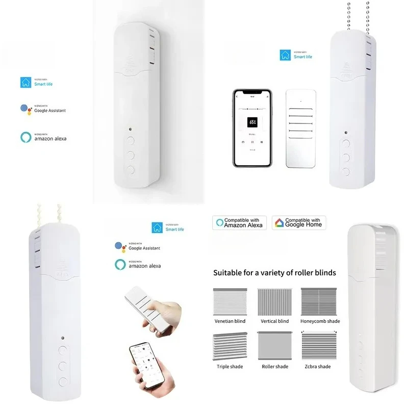 Smart Home Automatic Electric Blinds Controller Remote Control Electric Wifi Blinds Drive Motor Opener