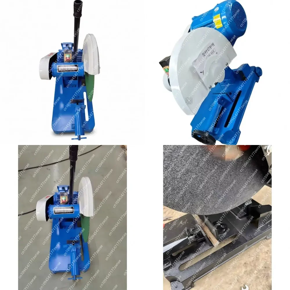 High Power Three-Phase 380V Profile Cutting Machine Industrial Heavy Duty Desktop Stainless Steel Pipe Cutting  Engine
