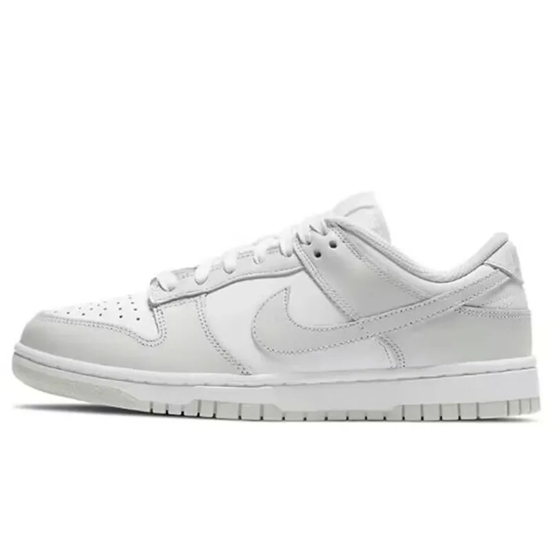 Nike Dunk Low feminino clássico baixo-top novo retro leve respirável tênis esportivos casuais