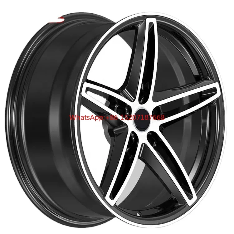 

Machined Aluminum Alloy 17 Inch 5 Spoke Star 5 Lug 18 Inch Rims Forged Wheels customizable