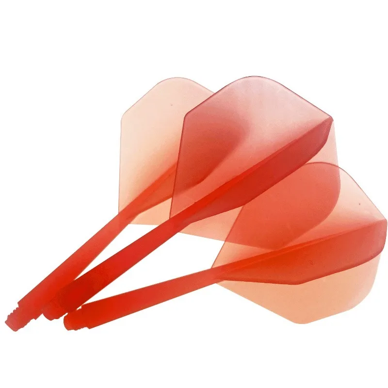 3Pcs High Transparent PP Dart Flights Multicolor Anti-drop Durable Thread Dart Tail Fins Replacement Dart Accessories