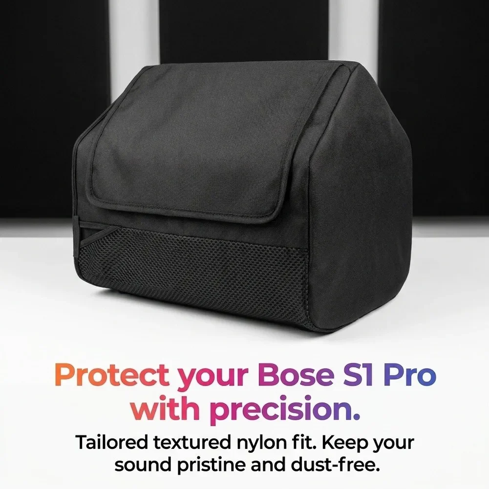 Cover For Bose S1 Pro With K306 Acoustic Mesh Fabric That Allows Uninterrupted Sound Output While Providing Physical Shielding