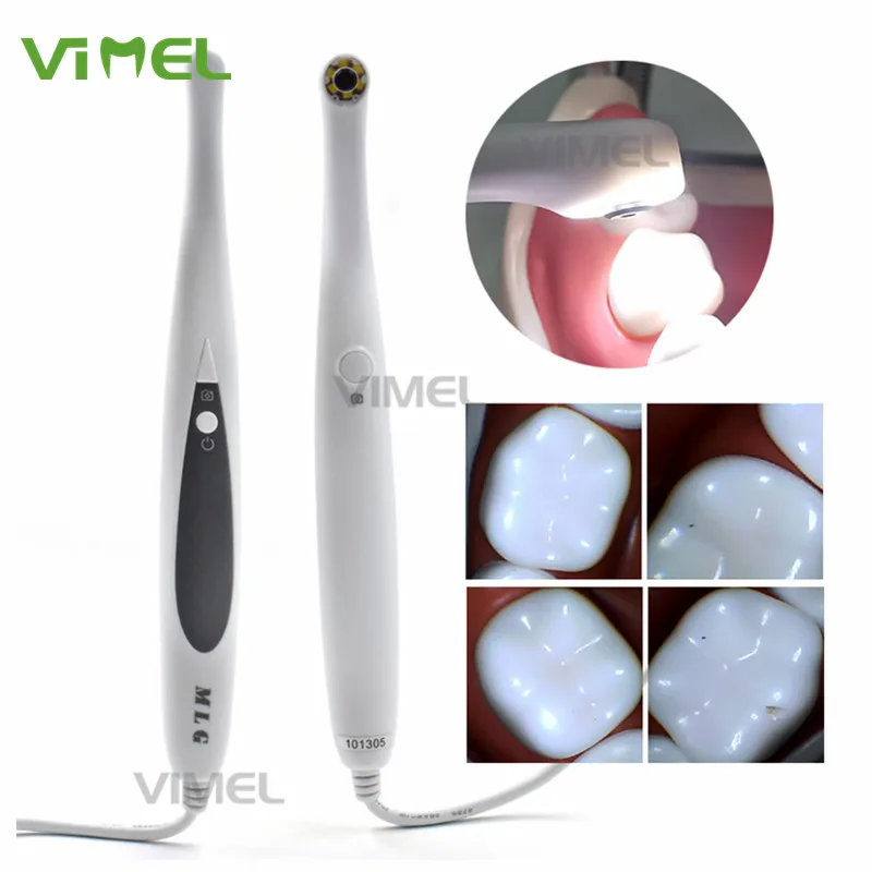 2024 New 8.0 Mega Pixels HD Dental Intra Oral Camera With 6 White LED Lights Supper Clear Images Digital USB Intraoral Camera