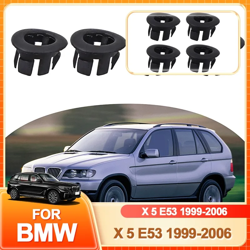 

Glasses Holder Hot 4pcs Door Lock Rod Grommet 51418408567 For BMW X 5 E53 1999-2006 Plastic 51418408567 Door Lock 51418408567