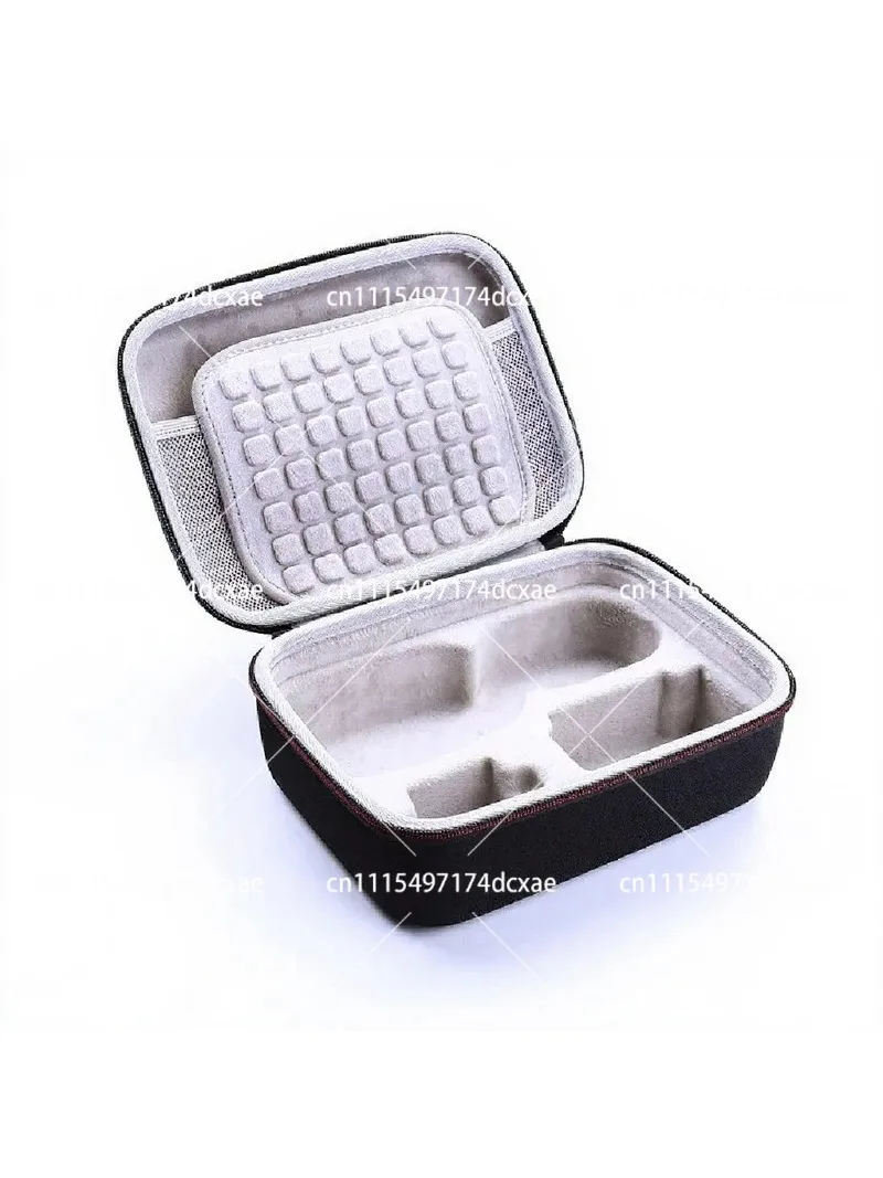 EVA Hard Shell Storage Case with Foam Insert, Zipper Closure, Durable Protective Organizer Case for Travel, Tools, and Gear
