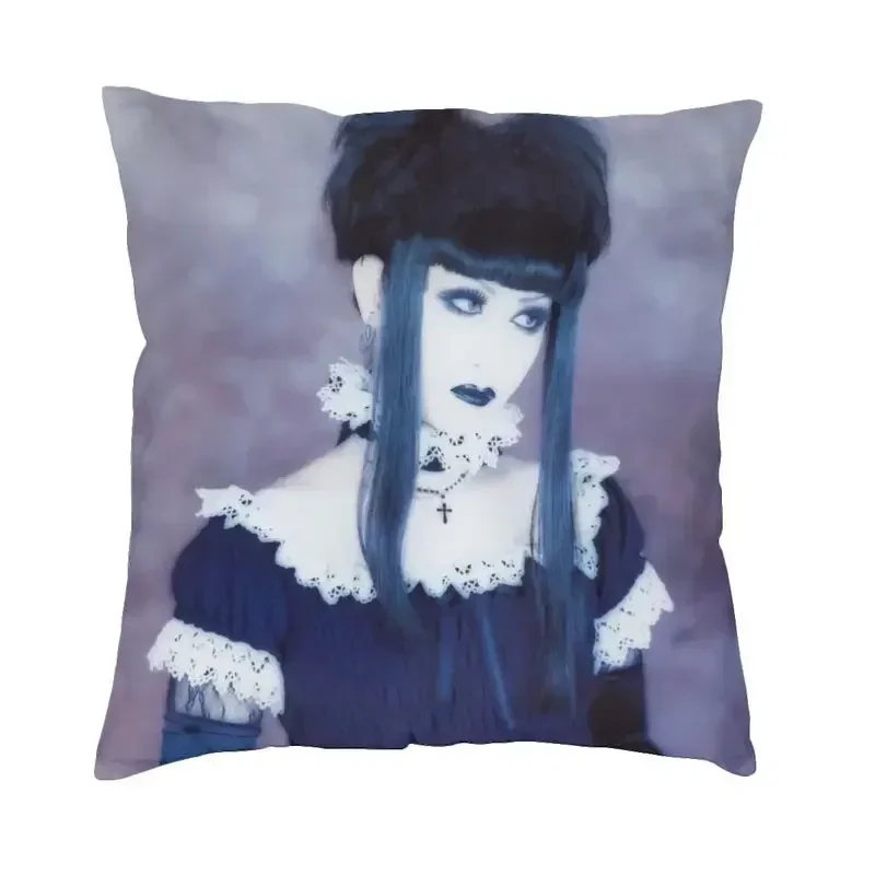 Malice Mizer Mana Sama Moi Meme Moitie Pillow Case 40x40cm Home Decorative Cute Chair Cushion Square Pillowcase