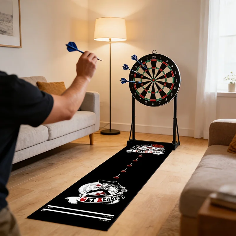 Darts Special Easy-To-Clean Carpet, Long And Dirt-Resistant Floor MATS For Indoor Game Competitions In Video Arcades