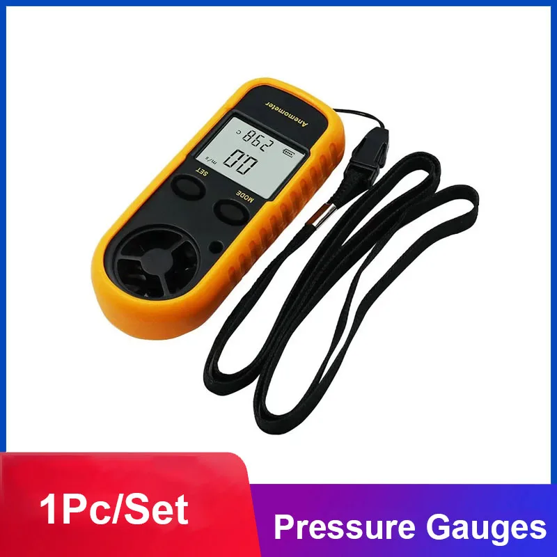 

0-30m/s Mini Portable Digital LCD Wind Speed Anemometer Handheld Air Speed Tester Wind Speed Detector With Backlight