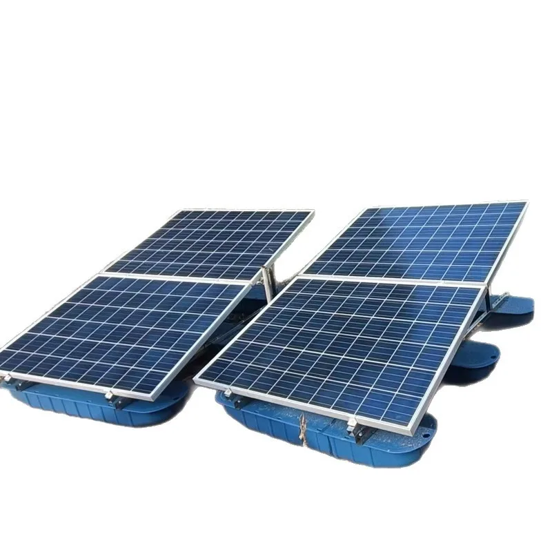 River treatment floating solar fountain aerator, source manufacturer fish pond oxygenation equipment landscape river