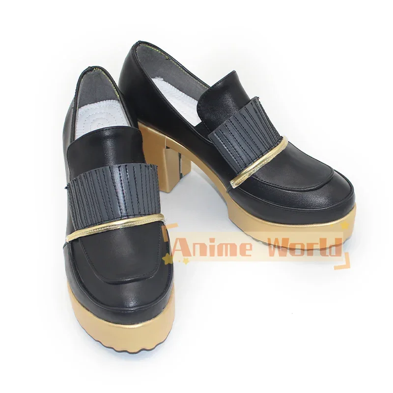 YouTuber virtuale NIJISANJI Kanae Maid Outfit Scarpe cosplay Stivali di carnevale di Halloween realizzati su misura