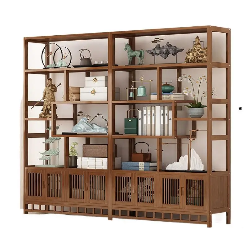 parabillon-duobao-en-bois-massif-etagere-de-separation-de-bureau-etagere-a-the-armoire-a-the-presentoir-d'ornement