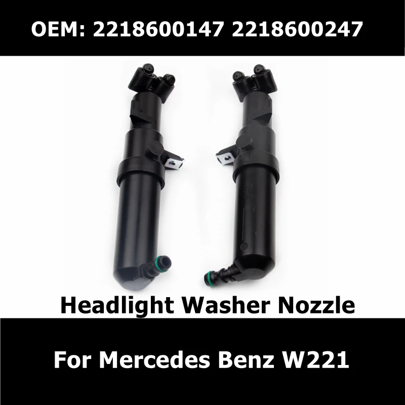 2218600147 2218600247 2218601347 2218601447 Headlight Washer Nozzle Actuator Pump For Mercedes Benz W221 CL550 CL600 S400 S550