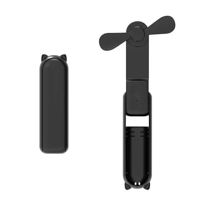 

Portable Folding Electric Fan 3-in-1 Mini Handheld Cooling Lightweight Handheld Portable Bag Pendant Student Small