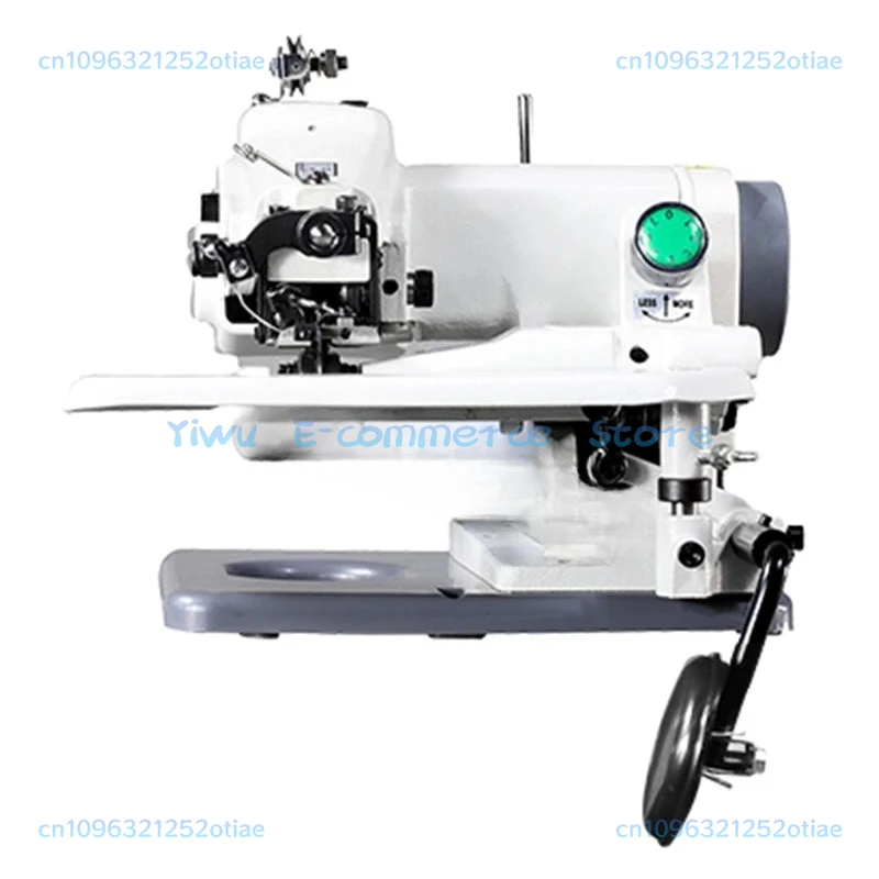 120W Household Desktop Concealed Sewing Machine 220/110V EU US Edge Prying Machine Blind Stitching Machine Foot Rolling