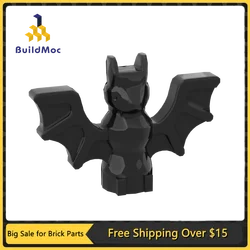 10Pcs MOC Parts 30103 90394 Animal Bat Compatible Bricks DIY Assmble Building Blocks Particle Kid Puzzle Brain Toy Gift