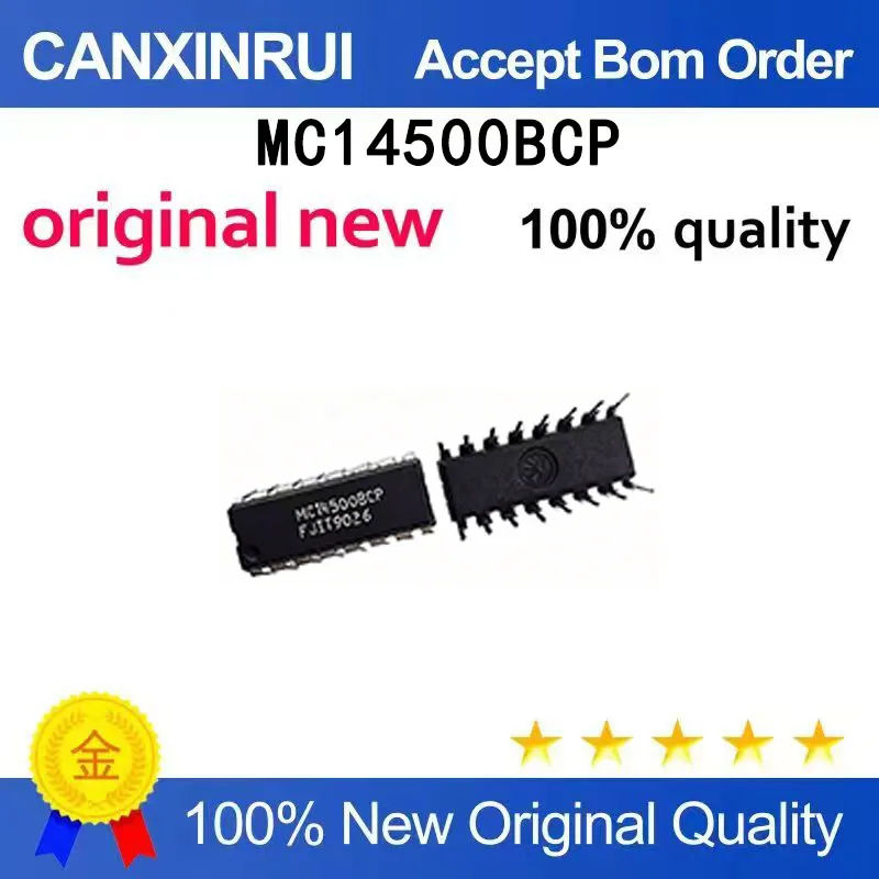 

(5-100 pieces)Brand new original MC14500BCP direct insertion DIP-16 microprocessor chip IC