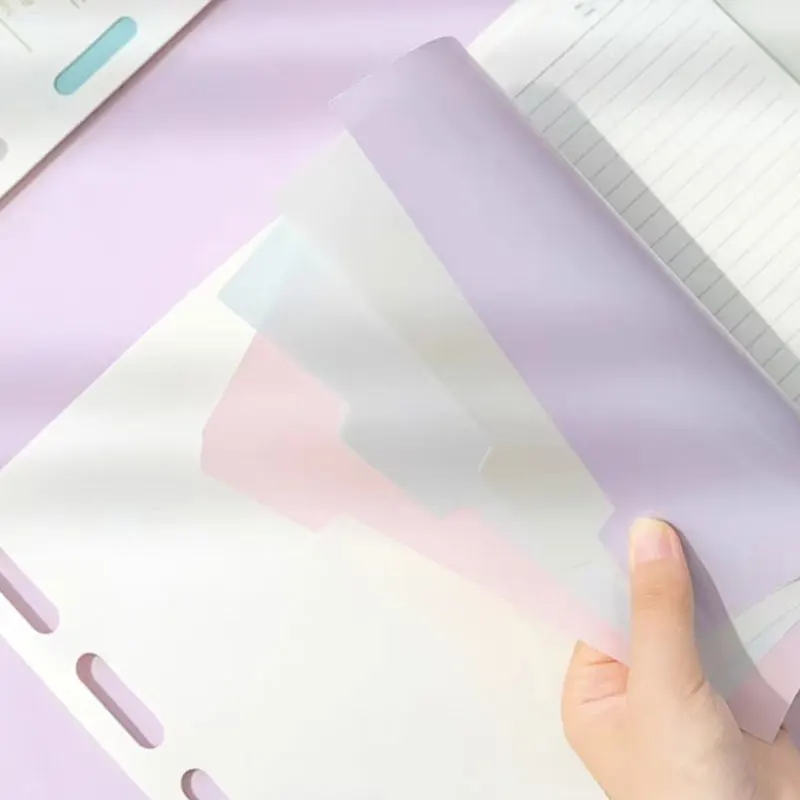 

A5 Style Creative Hand Ledger Book Color Cover With 60Sheets Inner Page Student Notebook Simple Loose-Leaf Book Supplies Station