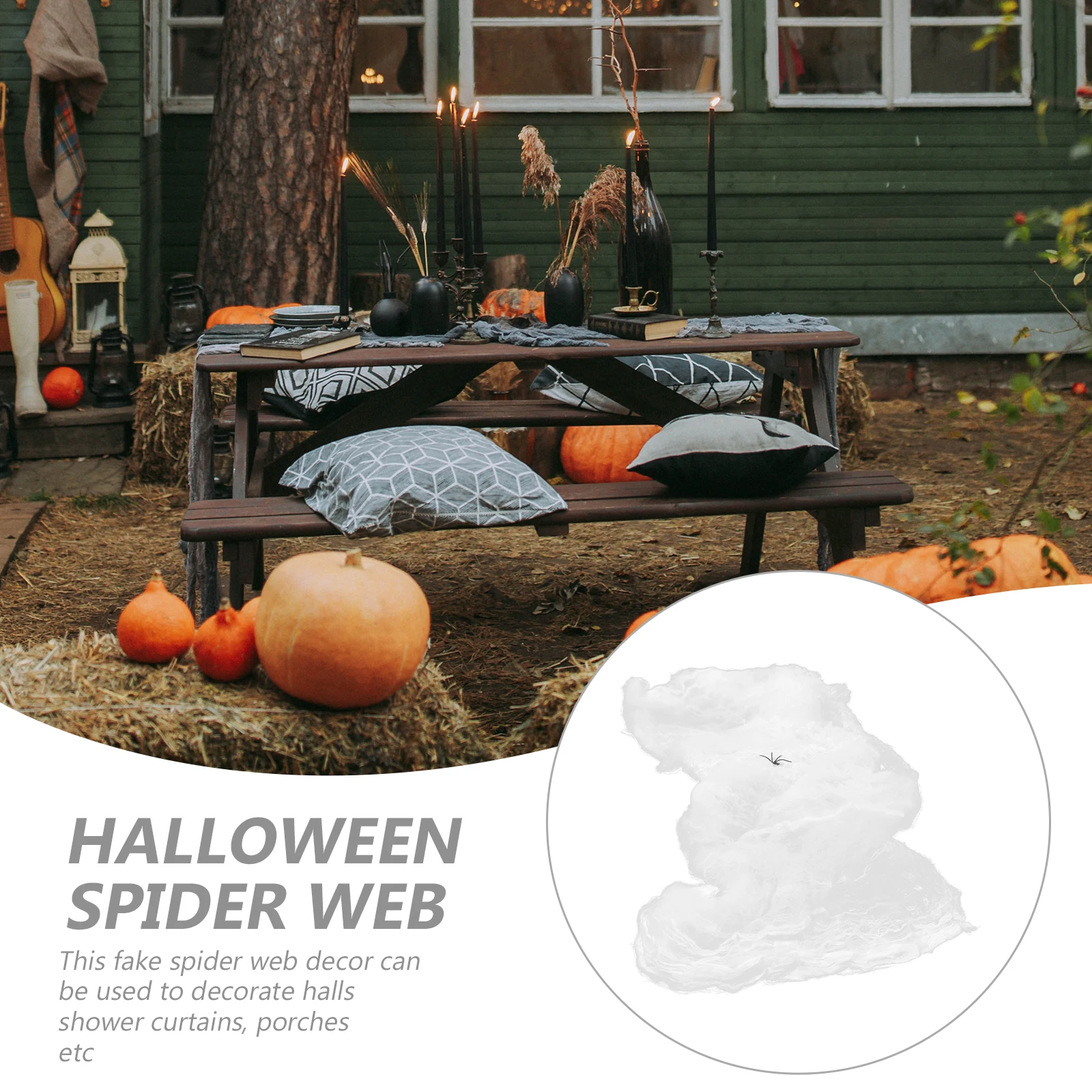 

Spider Web Props Halloween Cobwebs Decoration Spiderweb Decorations Aldult Webbing Cotton Fake Spiderwebs Man