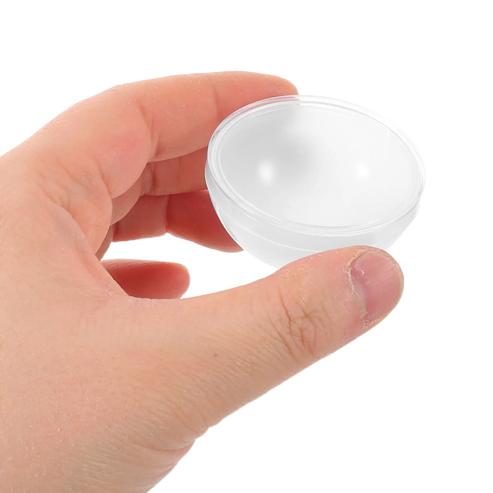 10Pcs Vanity Lamp Shade Clear Transparent Half Sphere LED Bulb Cover for Makeup Mirror Light Replacement Accessories