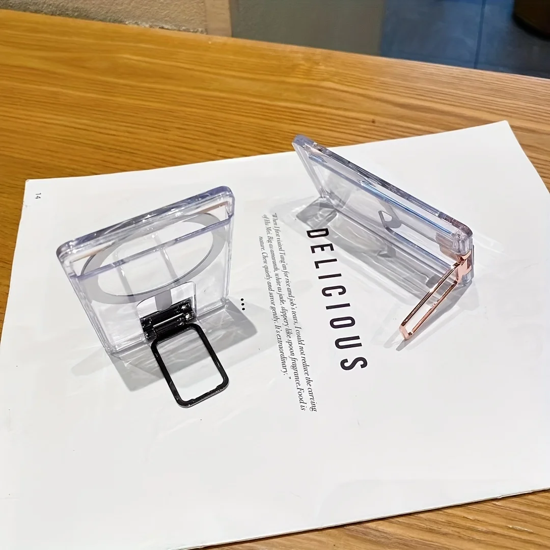 

Clear Magnetic Card Holder Wallet Case For Strong Magnetic iPhone 15 16 14 13 Smartphone Universal Case Card Slots Pocket