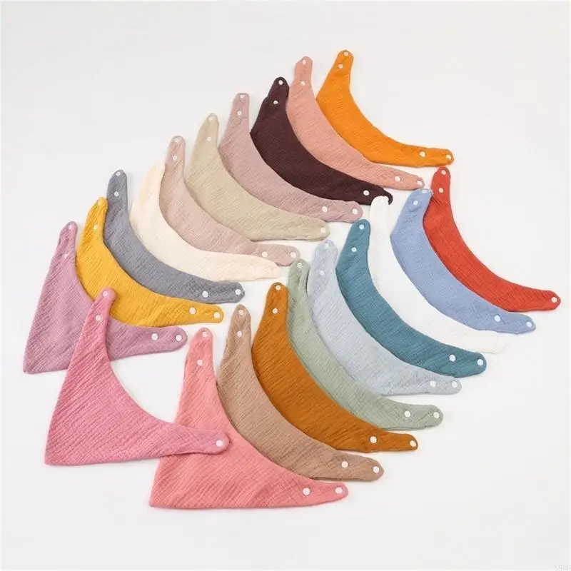 

N84E Baby Bibs Newborn Infant Baby Stuff Feeding Bibs For Newborn Cotton Burp Clothes