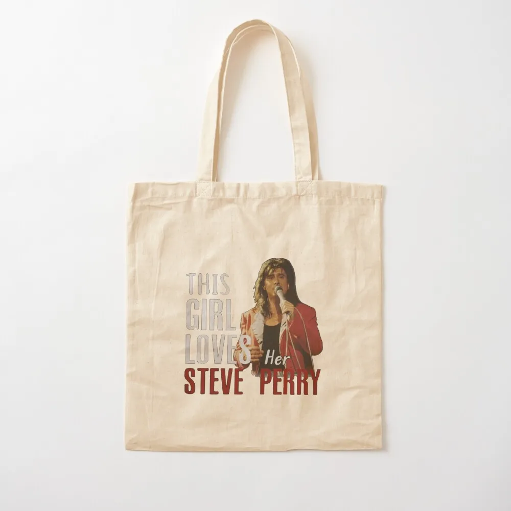 This Girl Loves Her Steve Perry Tote Bag reusable grocery bags the tote bag