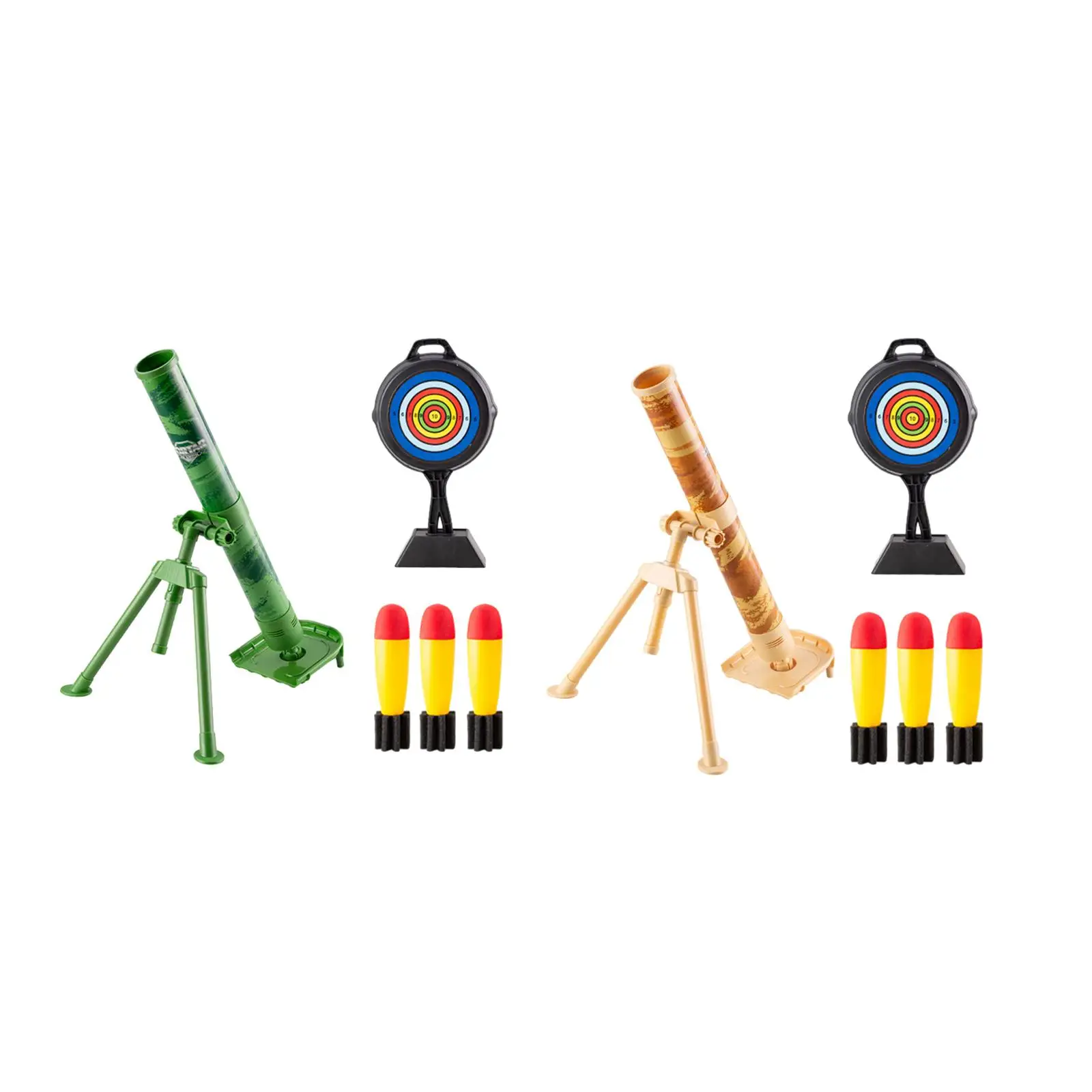 Mortar Launcher Toys with Sounds Rocket Launcher Blasters Toys Game for Kids