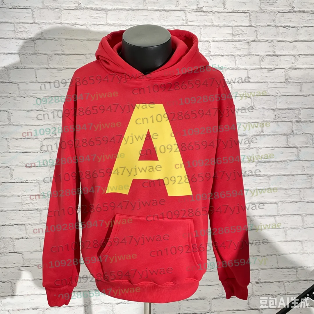 Alvin und die Chipmunks 2026 Mode Unisex Casual Weihnachtsgeschenk Herren Hoodie Alvin Chipmunk Cosplay Kostüm Damen Herren Pullover – Detail 4