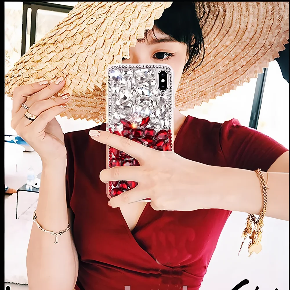 Per Samsung Galaxy S25 S24 S23 S22 S21 S20 S10 Ultra Plus FE Nota 20 10 Custodia Diamond Phone Bling Cover Galaxy S25 Ultra Custodie