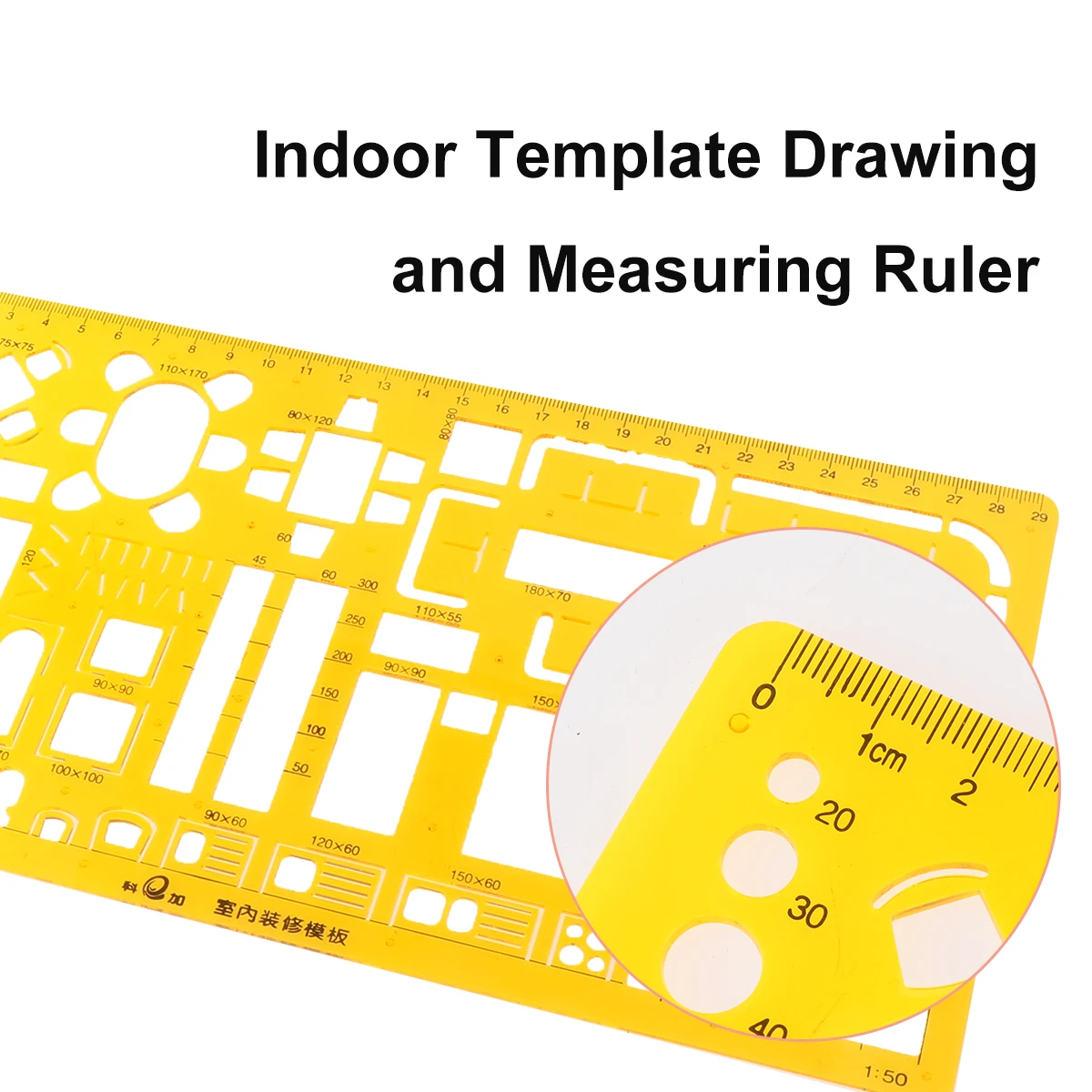 أداة قياس قالب منحنى مسطرة مقياس شفافة لتصميم الرسم المعماري ومشاريع المكاتب المدرسية وصياغة البلاستيك #4