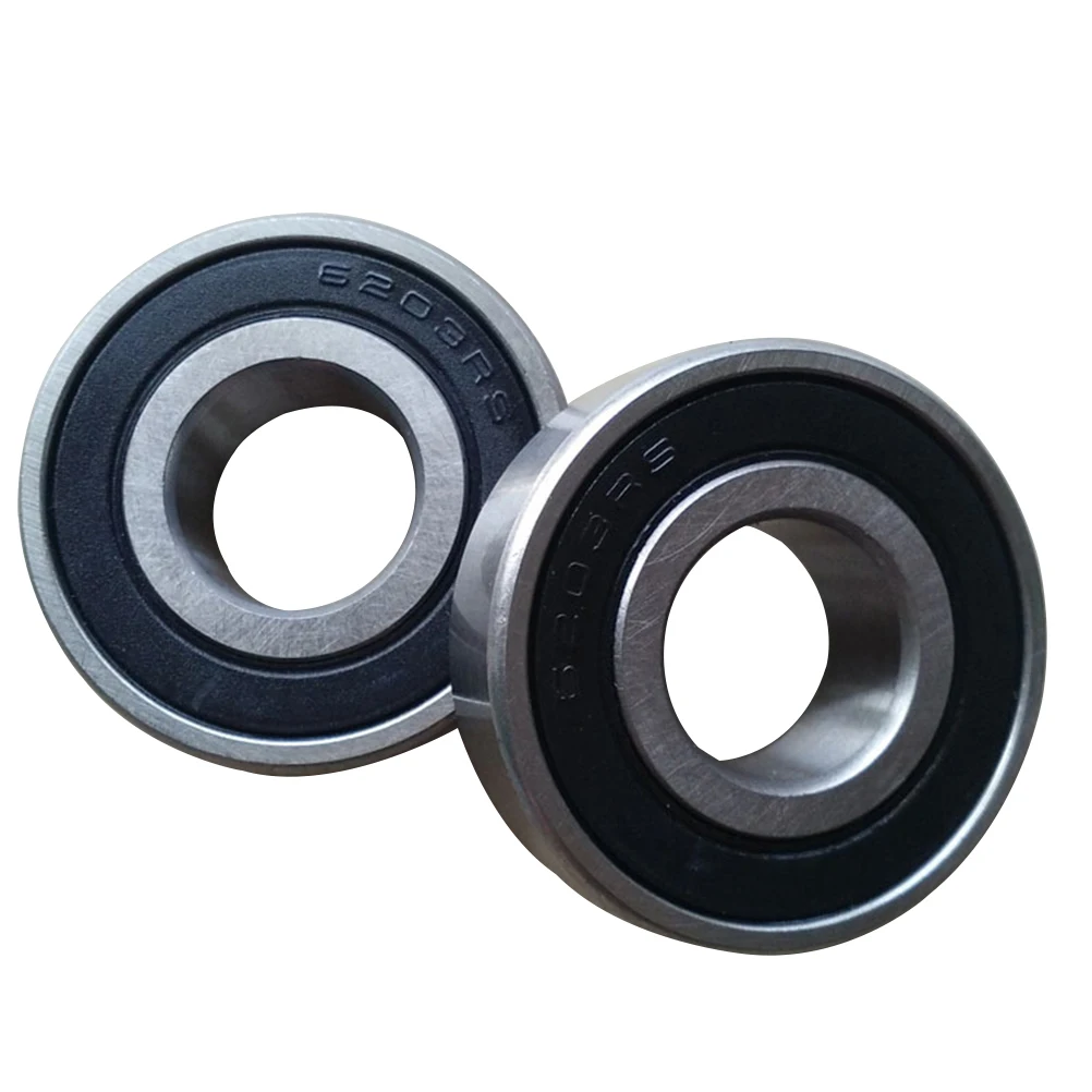 

Sealed 6203-2RS Deep Groove Ball Bearing 40x40x12mm Wheel Bearings Replacement Miniature Bearings High Speed Durability Chrome