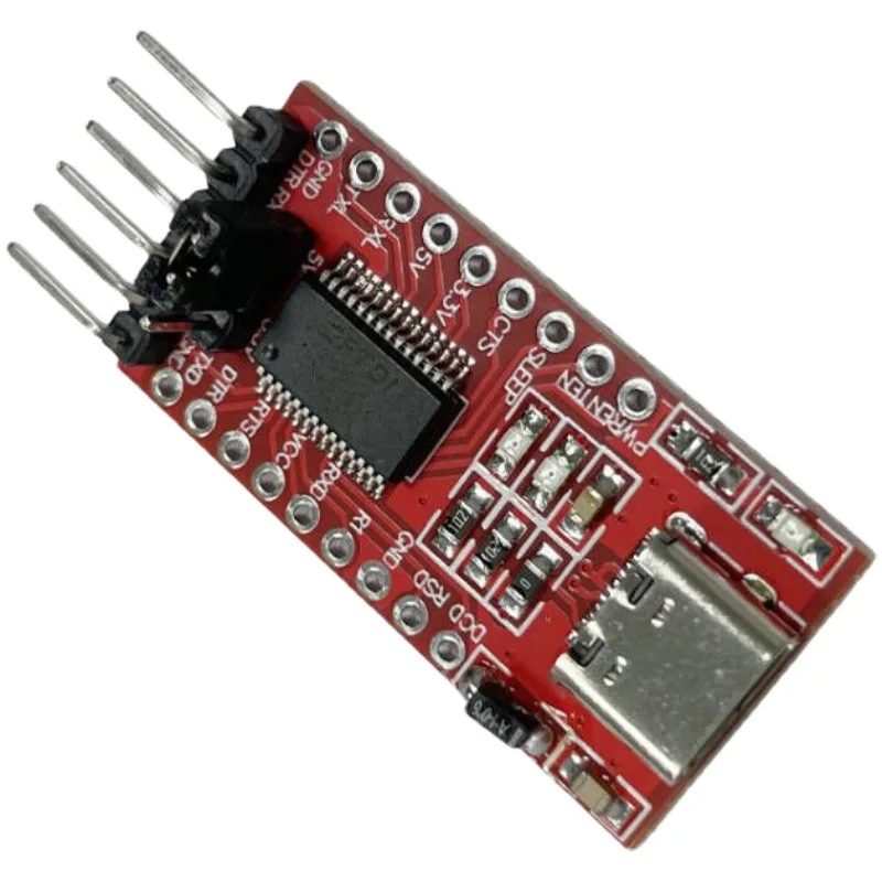 USBTurnTTL サポート3.3V 5V FT232RLモジュール ダウンロード USBインターフェース