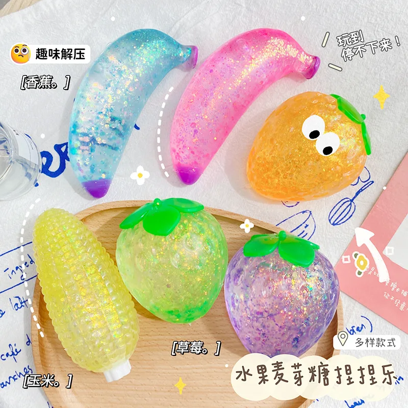 Slime Fluffy Slime Cake Animal Candy Fruit Butterfly Super Elastic Nonstick Squeeze Toy Slime Kit Pressure DIY