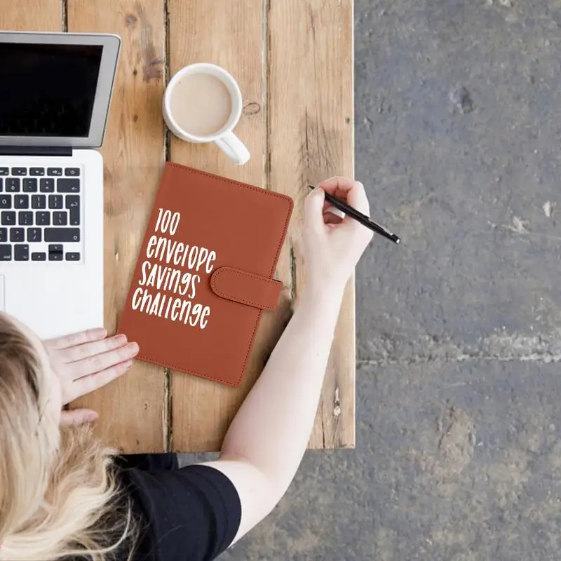 Orçamento Binder com dinheiro Envelopes, Planejador e Recheio Carteira, Money Organizer, A5