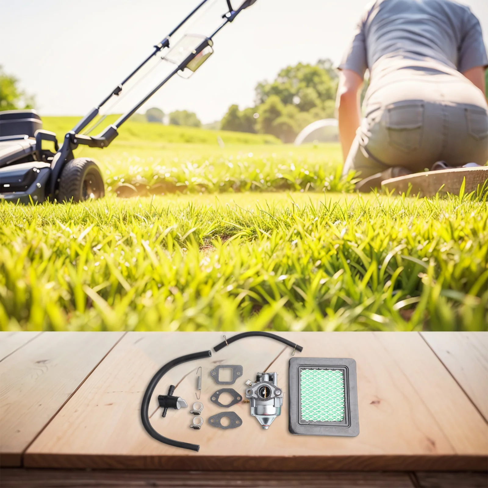 

Сменный карбюратор, комплект карбюратора топливной линии, металл, пластик HRX217K6 VLAA GCV200LA S3L, двигатель HRX217K6 VYA, новый практичный