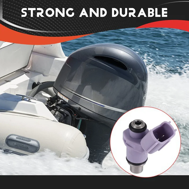 

Motorcycle For 225HP 250HP 4 Stroke Outboard Engine Fuel Injector Nozzle 6P2-13761-00 2PCS Fuel Supply Motorbike Part