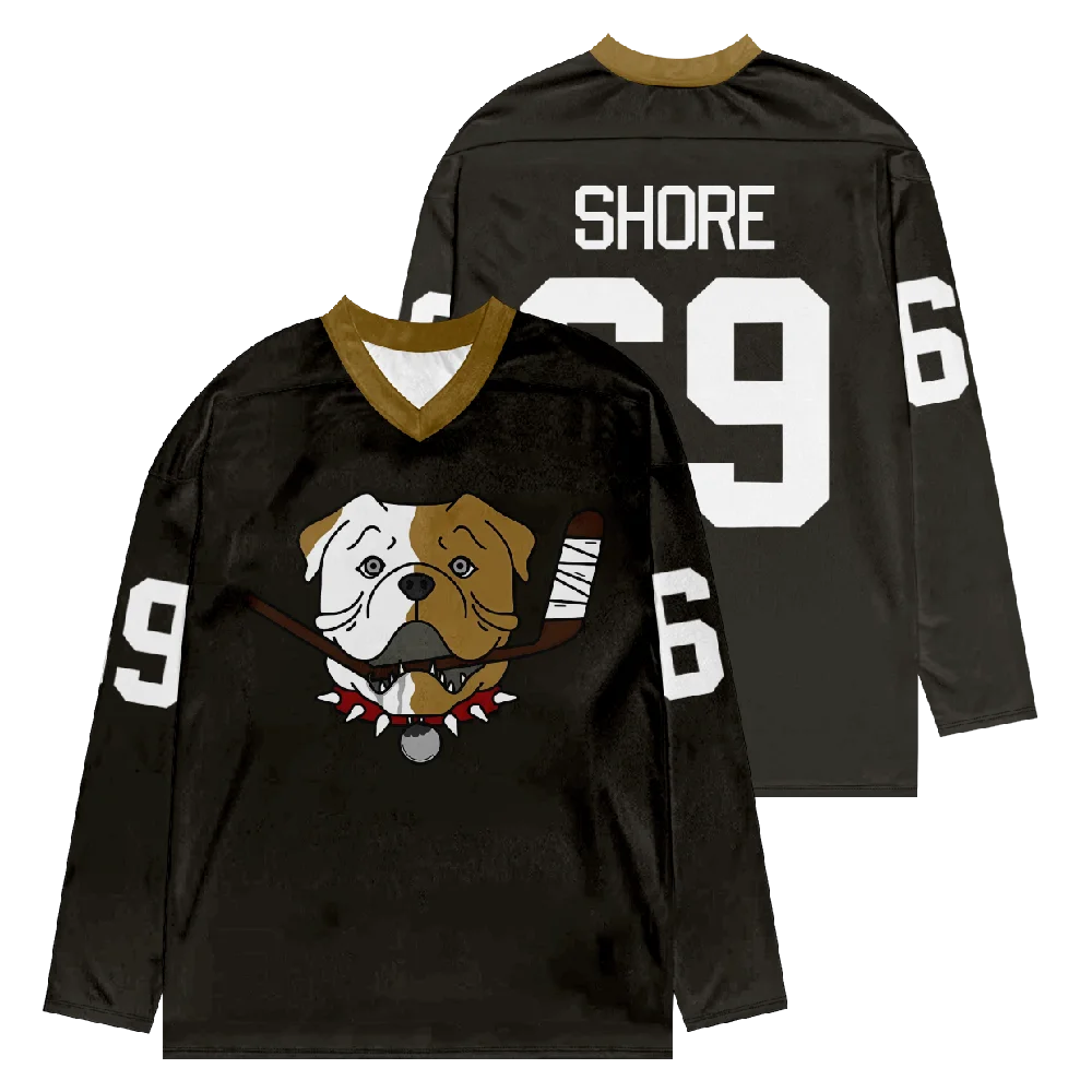 Shoresy Shore 69 Sudbury Blueberry Bulldogs Long sleeve shirt Jersey Men Women Sportswear Football Jersey V-Neck T-Shirt y2k Top