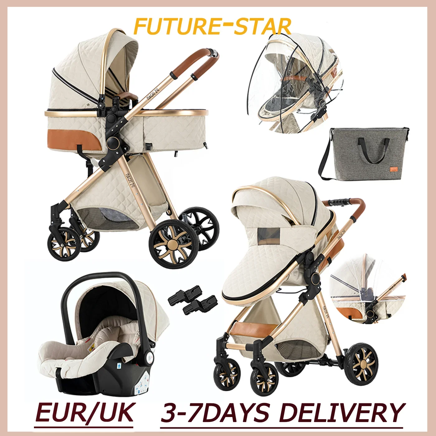 Baby stroller lightweight strollers baby cars light carts Baby carriage baby strollers 3 in 1 baby cart car for baby  baby pram