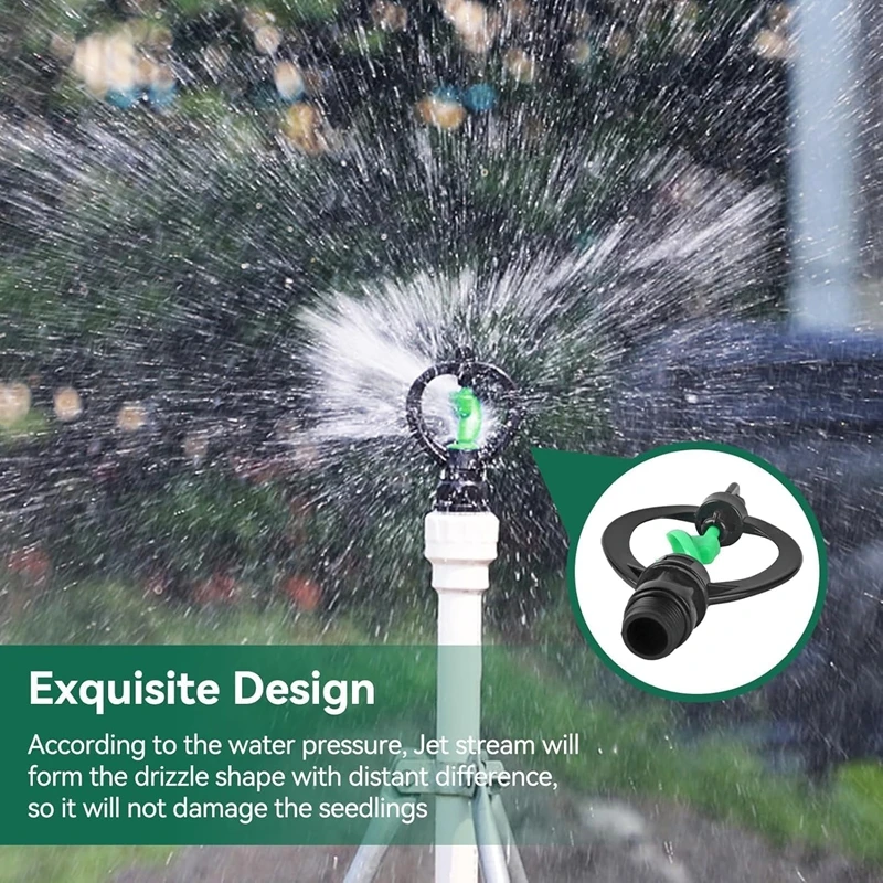 1/2インチ 外ネジ/内ネジ式散水回転スプリンクラー ガーデ - Gardening Tools And Equipment のレビューと価格